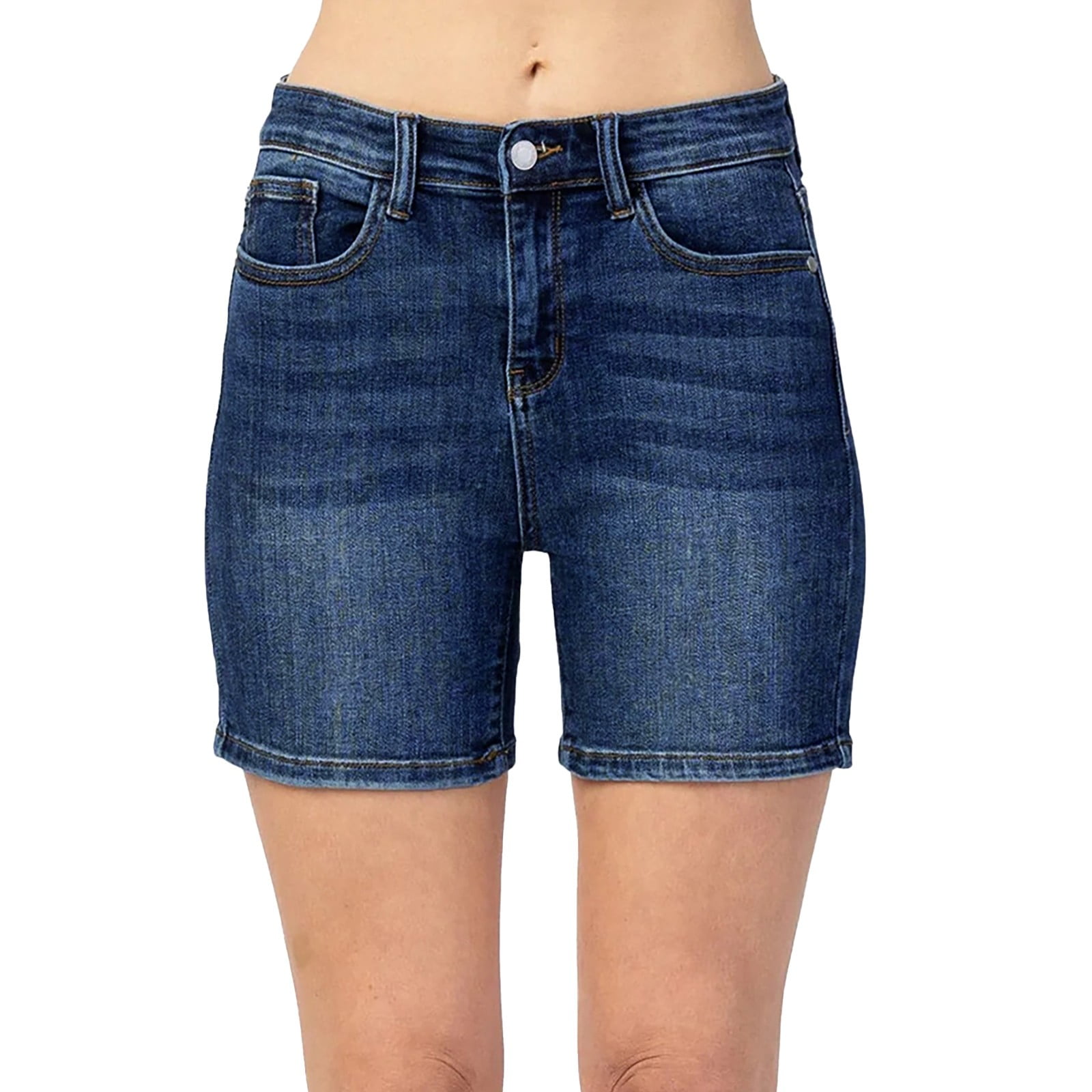 Clearance! Plus Size Jeans for Women High Waisted Jeans Women Mid Rise ...