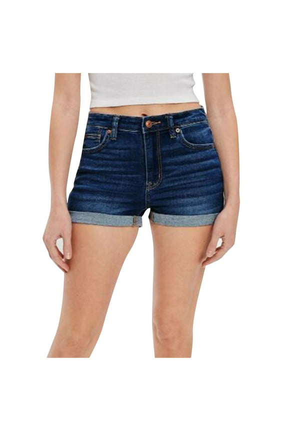 Clearance! Plus Size Jeans for Women Jean Shorts Womens Denim Shorts Women High Waisted Stretch Summer Jean Causal Shorts S-XXL