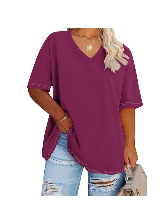 Plus Size Womens Clothing Women's Short Sleeve Tops Ladies' Blouses Women's Tunic Tops Dress Shirts