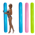 thumbnail image 1 of Hvmvliv Pool Noodles Inflatable Pool Noodles Floats - 63 Inch Pool Noodles Swimming Exercises Floating Tube Inflate Pool Float Noodles for Swimming Pool Blue, 1 of 7