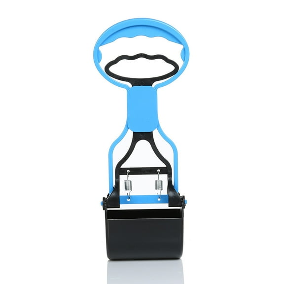 Pooper Scooper, Foldable Dog Pooper Scoops with Durable Spring, Easy Handle Pet Pooper Scoopers for Dogs and Cats, Non-Breakable Poop Pick Up Tool for Grass and Gravel Pick Up
