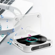 Clearance Portable CD Player,Anti-Skip/Shockproof Home Bluetooth CD Player,Desktop CD Player with LCD Touch Screen,Rechargable Personal CD Players for Car