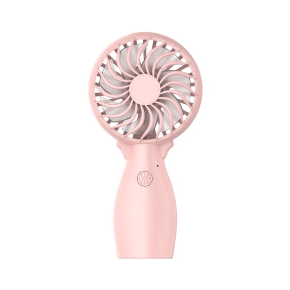 Hvmvliv Portable Fan Handheld Fan High Wind Power Outdoor Travel Coolings Portable Compact Fan Mini Silent Fan Pink