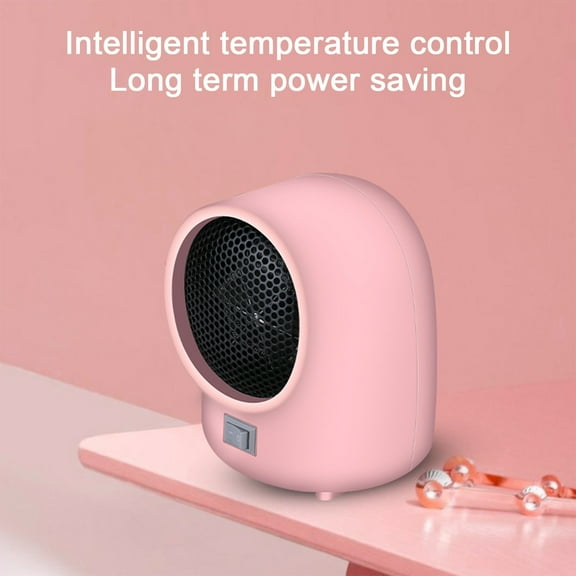Portable Heater,Quiet Mini Desktop Heater with Turbine Fan and Automatic Overheat Protection for Personal Use