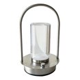 thumbnail image 1 of Portable Metal Cordless Table Lamp Rechargeable 3 Color Dimming Touch Lamp (Light Decoration), 1 of 10