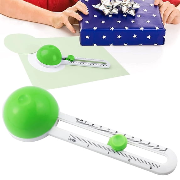 Clearance Portable Paper Circle Cutter, Cut Circles Paper of Any 4 to 12.6 In Diameter, Adjustable Craft Cutting Tools, Replaceable Blades, for Paper Crafts Scrapbooking, Christmas and Birthday Gifts