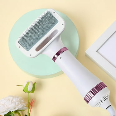 Savings Portable Pet Hair Dryer With Brush, 3 Temperatures, Portable Quiet 2 In 1 Pet Hair Dryer, Suitable For Small And Medium Pet, Pet Supplies