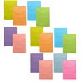 thumbnail image 1 of Clearance Post it notes under $10,1 Pads Lined Sticky Notes 4x6 Sticky Notes With Lines Self Stick Note Pads 8 Bright Multi Colors 50 Sheet/Pad 2PC, 1 of 9