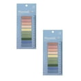 thumbnail image 1 of Clearance Post it notes under $5,Sticky Labels, Page Markers, Index Labels, Morandi Annotation Labels, Translucent Index Stickers 2PC, 1 of 9