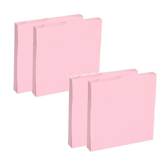 Clearance Post it notes under $5,Sticky Notes 7.6x7.6cm Self Stick Notes Bright Colors Sticky Notes Student Paper Self Adhesive Note Paper Square Sticker (Pastel) 2PC
