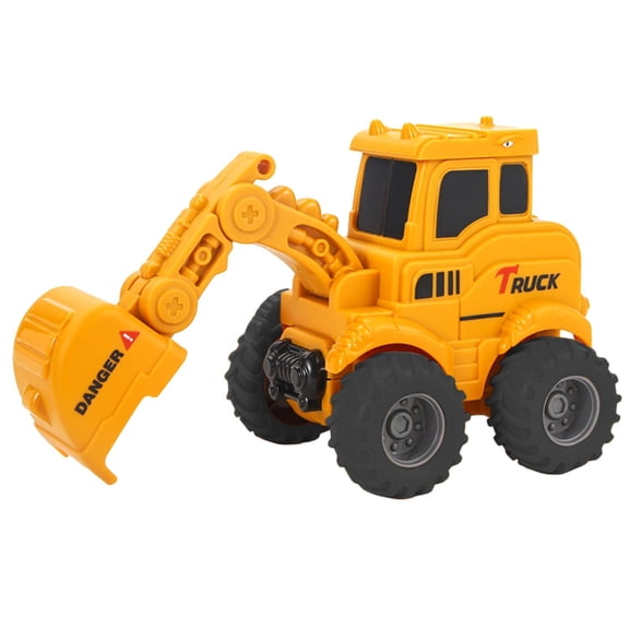 Clearance!Press&Go Excavator Construction Truck Toy,Construction Vehicle with Movable Digger Arm,Sandbox Play Toy,Christmas Stocking Stuffer for Kids Toddler Boys Girls Ages 3 4 5 6 7 8,Birthday Gift