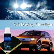 Clearance & Promo, Headlight Restoration Kit - Car Lamp Polish and Coating,Anti-Fog Sealer for Clear Vision,Repair and Refurbish Vehicle Lights,Sponges, Limited Stock | Plastic的, Blue