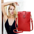 thumbnail image 1 of Clearance & Promo, Mini Leather Crossbody Phone Bag, Chic Women's Shoulder Handbag with Credit Card Slots, Convenient Wallet, Stylish Small Purse for Everyday Use, Perfect Gift Idea Up to 60% OFF, 1 of 7