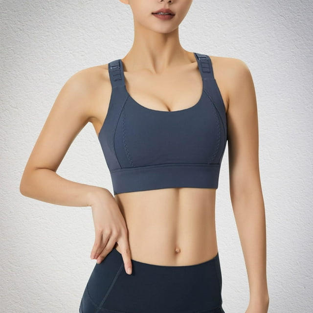 Clearance & Promo, Women's Sports Bra Set, Breathable Large Small Size, Adjustable Fit, Integrated Shock-absorbing, Fitness Training, Comfortable Seamless, Workout Underwire, for Yoga, Running