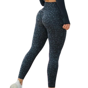 Clearance! QIPOPIQ Women's Leggings Summer Sports Plus Size High Waist Capris Running Pants Quick Dry Yoga Pants