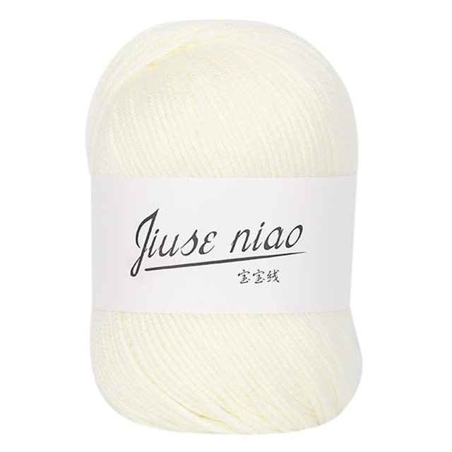 Clearance! Qeieuw 1Pc 50G Chunky Colorful Hand Knitting Baby Milk