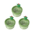 thumbnail image 1 of Qnjujn 3-Pack Cactus Sink Strainer - Automatic Dumping Filter Basket - Kitchen Drain Catcher for Food Scraps - Easy Clean & Space-Saving (Plastic, 6.8x8.5cm), 1 of 5