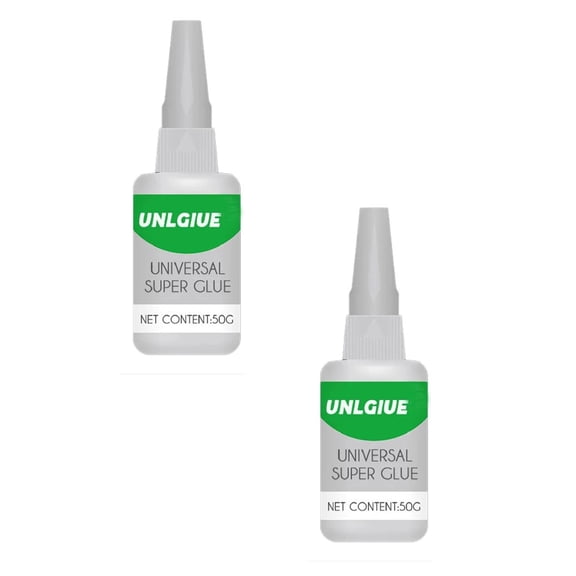 Clearance Quick drying under $7,Glue plastic Super For Resin Ceramic Glue Glass Metal 50ml 2PC Strong Universal Tools & Home Improvement 2PC