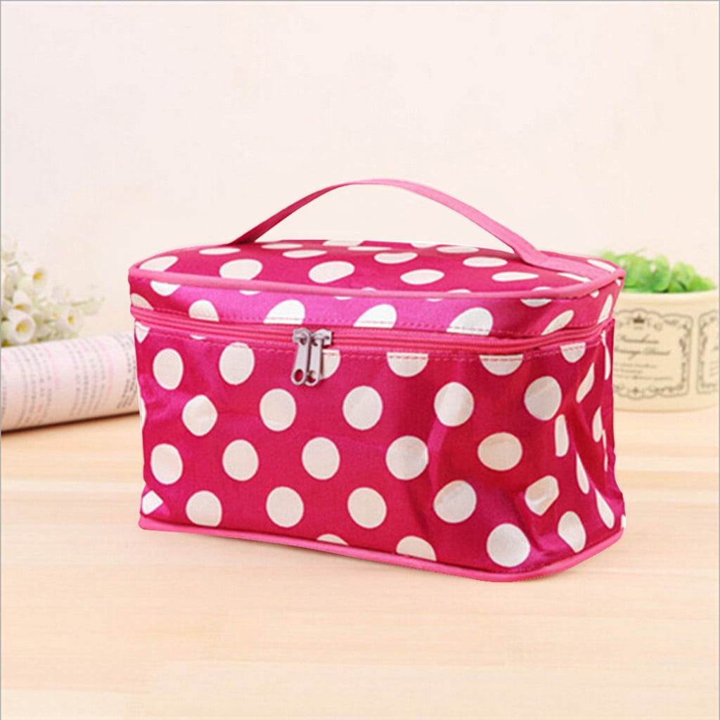 Clearance! RZKZGLX 1x Cosmetic Bag Letter Cosmetic Bag Fashion Square