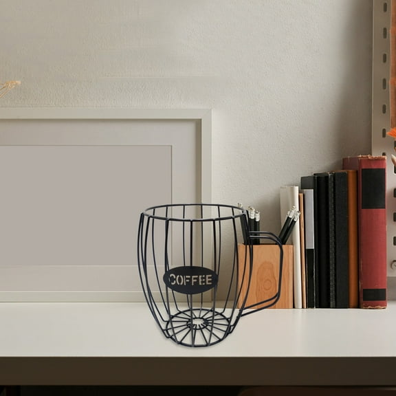 Clearance Rack under $10,Cup Holder And Coffee Pod Holder K Cup Organizer Large Capacity K Cup Holders Coffee Pod Storage For Counter Kitchen Cafe Bar