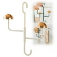thumbnail image 1 of Clearance Rack under $5 360 Rotatable Light Luxury Multifunctional Hanging Storage Shelf Hat Hanger Organizer Rack Coat Rack Stand Coat Hanger Rack Flexible Coat Hanger Organizer For Closet Door, 1 of 9