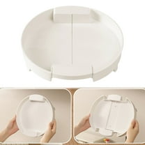 Clearance Rack under $5,Lazy Turntable Organizer 9" 12" Expandable 360 Rotating Pantry And Cabinet Organizer Non Organizer Tray For Kitchen Countertop Refrigerator