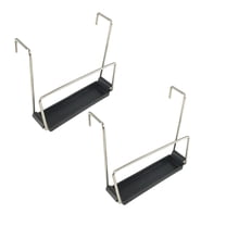 Clearance Rack under $7 Stainless Slow Cooker Lid Holder Kitchen Crock Pot Lid Holder For Cooking Pot Lid Organizer Fits Most Slow Cookers Pot Lid Rack With Silicone Sink