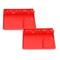 thumbnail image 1 of Clearance Rack under $15 2 In 1 Kitchen Silicone Spoon Rest Upgraded Utensil Rest Hang Hole Design, 1 of 2