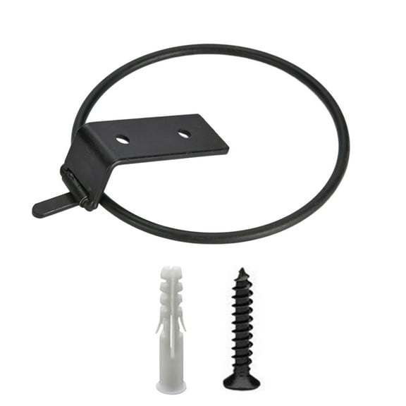 Clearance Rack under $5 Flowerpot Holder Ring 4 Inch Wall Mounted Flower Pot Hangers Metal Stand Hanging Bracket Basket Hook