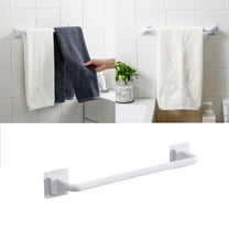 Clearance Rack under $5,Self Adhesive Towel Rod Bar Wall Bath Towel Holder Rail Rack For Kitchen Bathroo