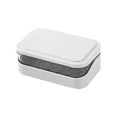 thumbnail image 1 of Clearance Rack under $5,Soap Bar Container Holder Case Travel Dish Storage Drainers Box Cover Dishes Plastic, 1 of 9