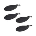 thumbnail image 1 of Clearance Rack under $7 Silicone Spoon Rest 7.8" X 3.44" Heat Kitchen Utensil Holder Spatula Rest For Counter Stove Top Black 2/3Pcs, 1 of 7