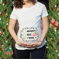 thumbnail image 1 of Rciityk Maternity Shirts Summer Casual Crew Neck Basics Pregnancy Tops Summer Short Sleeve Print Maternity Clothes, 1 of 5
