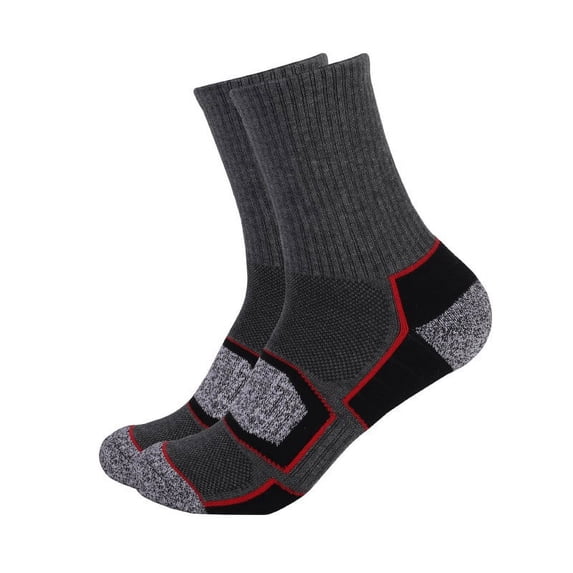Rciityk Men's and Women's Middle Socks Everyday Casual Crew Socks Lightweight Breathable 1 Pair Pack Crew Hiking Socks