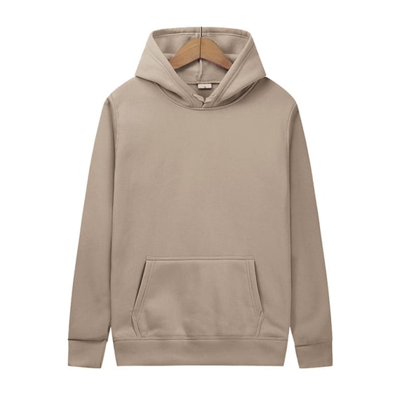 Rciityk Mens Hoodies Fall Athletic Long Sleeve Sweatshirt Casual Solid Hooded Pullover Tops Fashion Outdoor Gym Sports Blouse