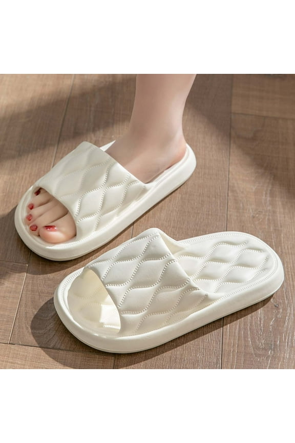 Shower Shoes, Women & Men’s Shower Slippers, Slides Sandals Pool Slides House Slippers Non-Slip Indoor Bathroom Shoes Beach Sandals Summer Shoes - Summer's Best Shoes