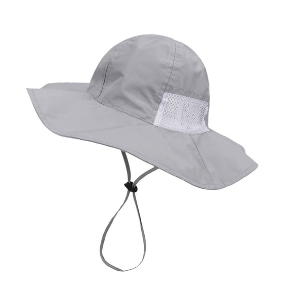 Rciityk Toddler Baby Girls Boys Sun Hat Summer UPF 50+ Protection Caps Wide Outdoors Beach Sun Visor Hat with Chin-Strap