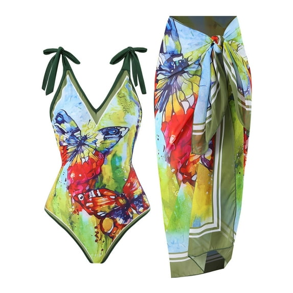 Rciityk Womens Tankinis Swimsuit Tummys Control Flowy Swimwear Two Piece Bathing Suits Swim Tank Top with Boyshorts/Bikini Bottoms Swimwear