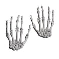 thumbnail image 1 of Clearance Realistic Life Size Severed Plastic Skeleton Hands Spooky Bone Props For Haunted House Display Gothic Room Decor(B), 1 of 8