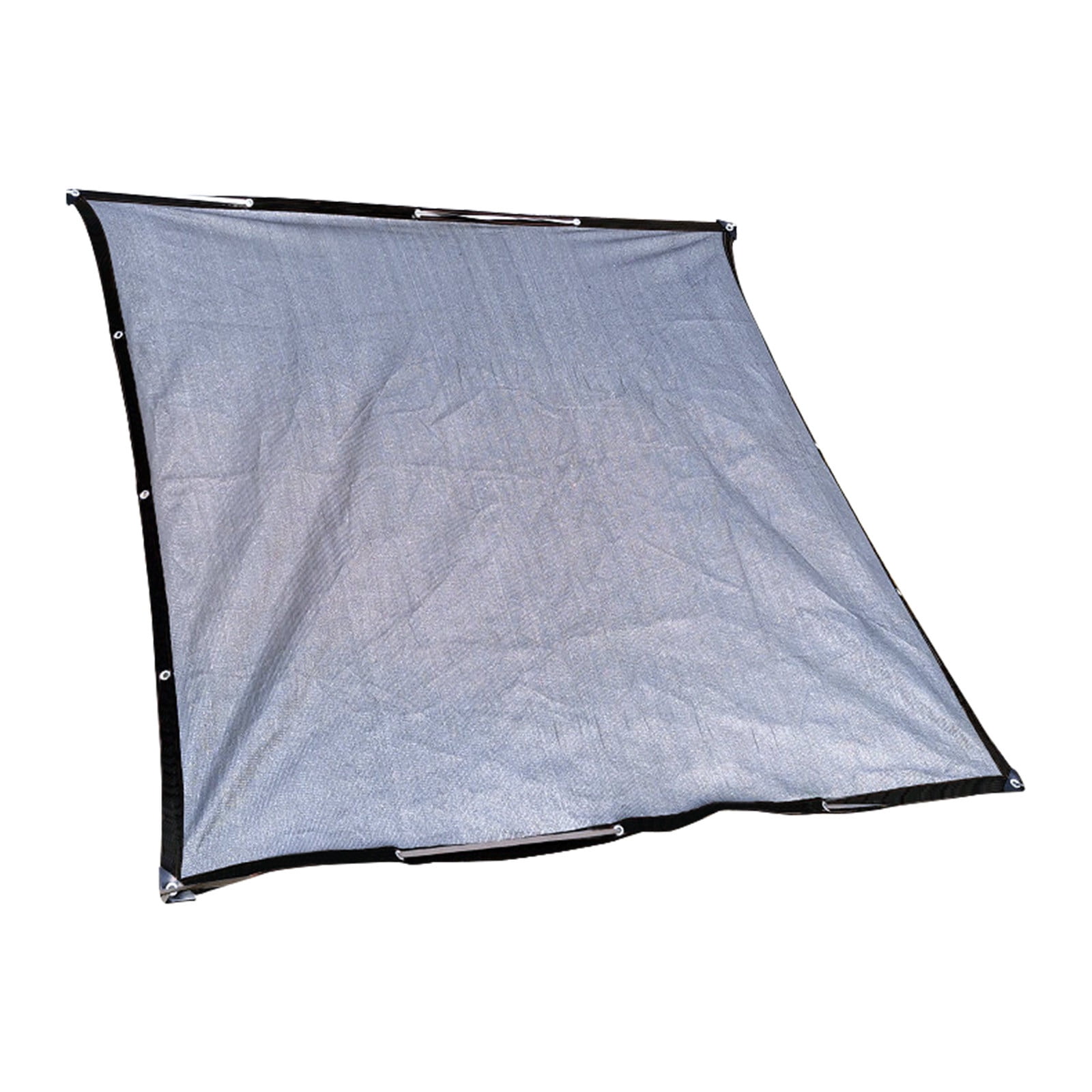 Hvmvliv Rectangle Sun Shade 90% Shade Fabric Sun Shade Cloth Privacies Screen With Reinforced Grommets For Outdoor Patio Garden Pergola Cover Sunshade for Patio Backyard Garden Gray-78x137in