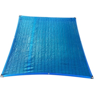 Clearance! Rectangle Sun Shade Outdoor Sunny Shade Cloth, Pergola, And Backyard Patio Sunshade With Protection, Heat Material, Reinforced Grommets Sunshade for Patio Backyard Garden Blue-118x118in
