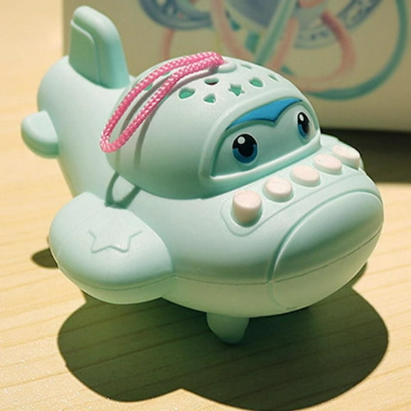 Remote Control Music Box Airplane, Projection Night Light Toy for Kids, Early Education Bedtime Soother Birthday Christmas Gift