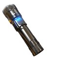 thumbnail image 1 of Hvmvliv Retractable Flashlight LED Flashlight,1000 Lumenss Super Bright Flashlight, Zoomable, Rechargeable Flashlight with 4 Modes, Powerful Handheld Flashlight Black, 1 of 9
