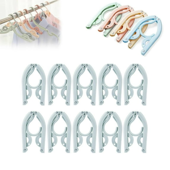 Retractable Portable Travel Hangers Foldable Hangers For Travel Folding Hangers Space Saving Travel Hangers Foldable For Suitcase Tie Rack Hanger For Closet Clothes Drying