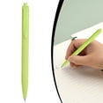 thumbnail image 1 of Clearance Retractable Silent Gel Pens, Green Barrel, Medium Point (0.5mm), Quick Dry Gel Ink Pens for Home, Office, Journaling, Writing, Note-Taking, Teacher Supplies, 5ml, 1 of 5