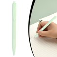 thumbnail image 1 of Clearance Retractable Silent Gel Pens, Mint Green Barrel, Medium Point (0.5mm), Quick Dry Gel Ink Pens for Home, Office, Journaling, Writing, Note-Taking, Teacher Supplies, 5ml, 1 of 5