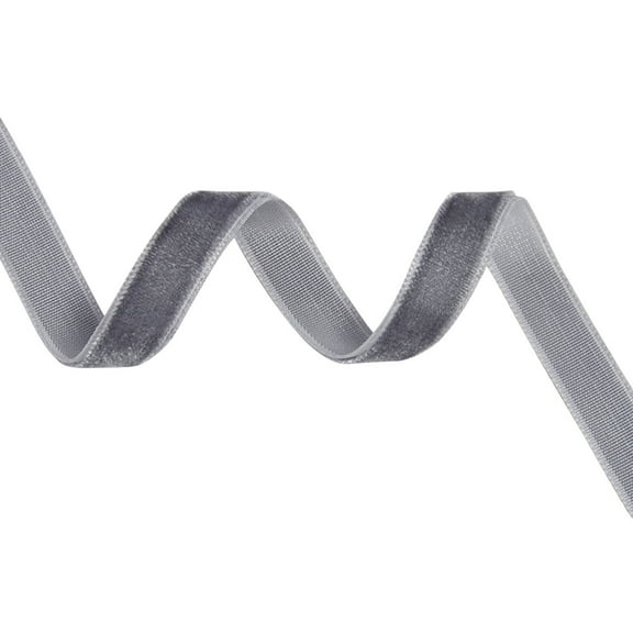 Ribbon for Crafts -WholeBulk 10 Yard 3/8 5/8 1Inch Velvet Ribbon for Gift Package Wrapping Floral Design Hair Bow Clip Accessory Making Sewing Wedding Decor (Dark Rose, 10mm)