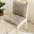 thumbnail image 1 of Hvmvliv Rocking Chair Cushion(40x40cm) Chair Cushion for Rocking Chair Patio Chairs Pad Linen Back Pillows Seat Cushion with Fixed Ties for All Chair Brown, 1 of 7