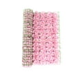 thumbnail image 1 of Clearance!Roll Up Fabric Artificial Flower Wall,Artificial Privacy Fence,Flower Backdrop,Artificial Flower Wall Panels,Flower Screening Expanding Trellis For Balcony Wedding Decor Bordering(Pink), 1 of 9