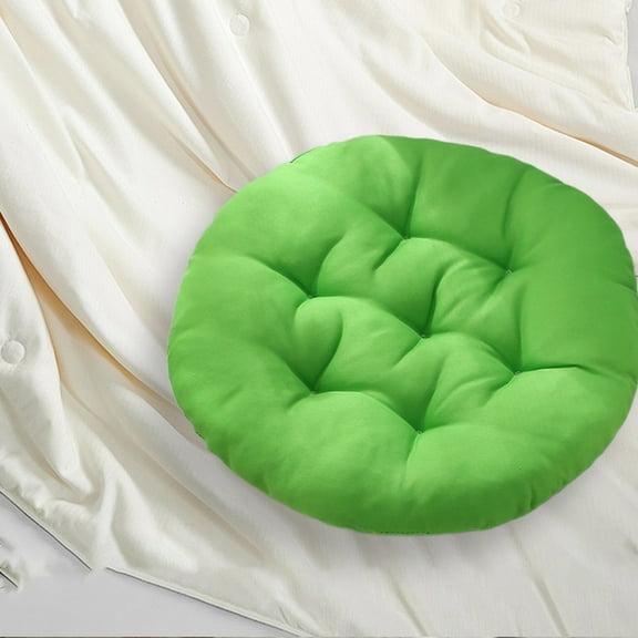 Round Chair Cushions Set of 1, Indoor Outdoor Round Bistro Seat Cushions, Bistro Chair Cushions with Ties, Round Cushions for Bistro Chairs, Chair Pads Replacement Cushion for Home Kitchen